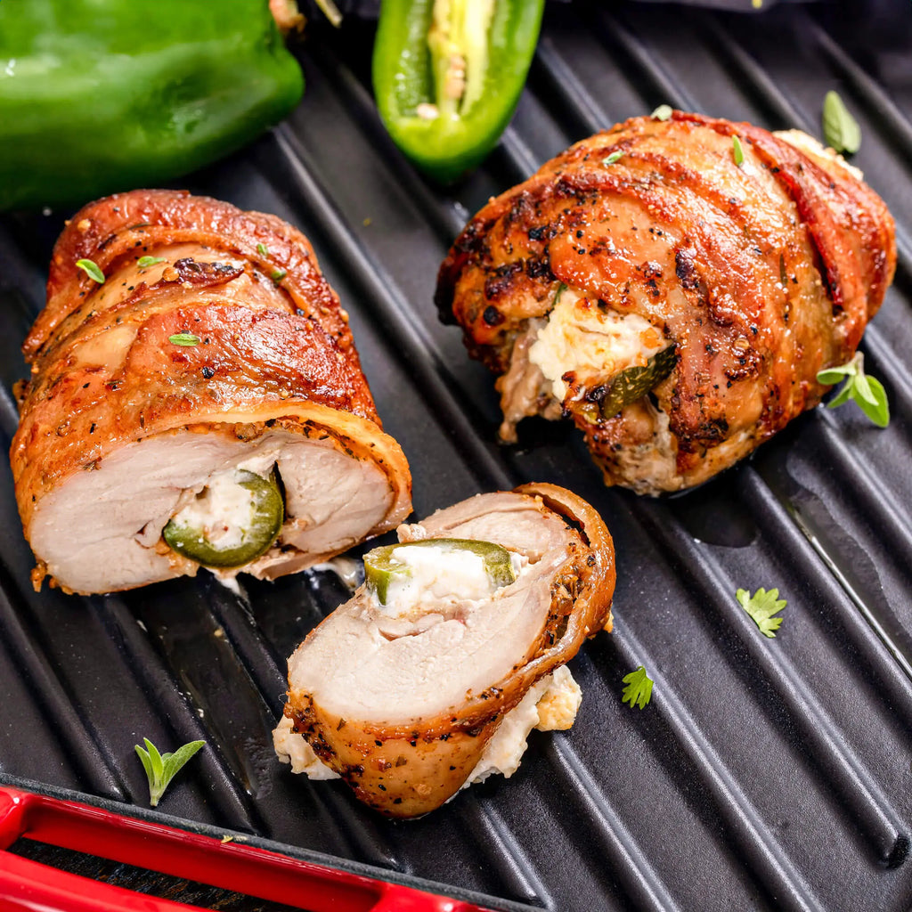 Bacon Wrapped Stuffed Chicken Breasts - Limited Drop!