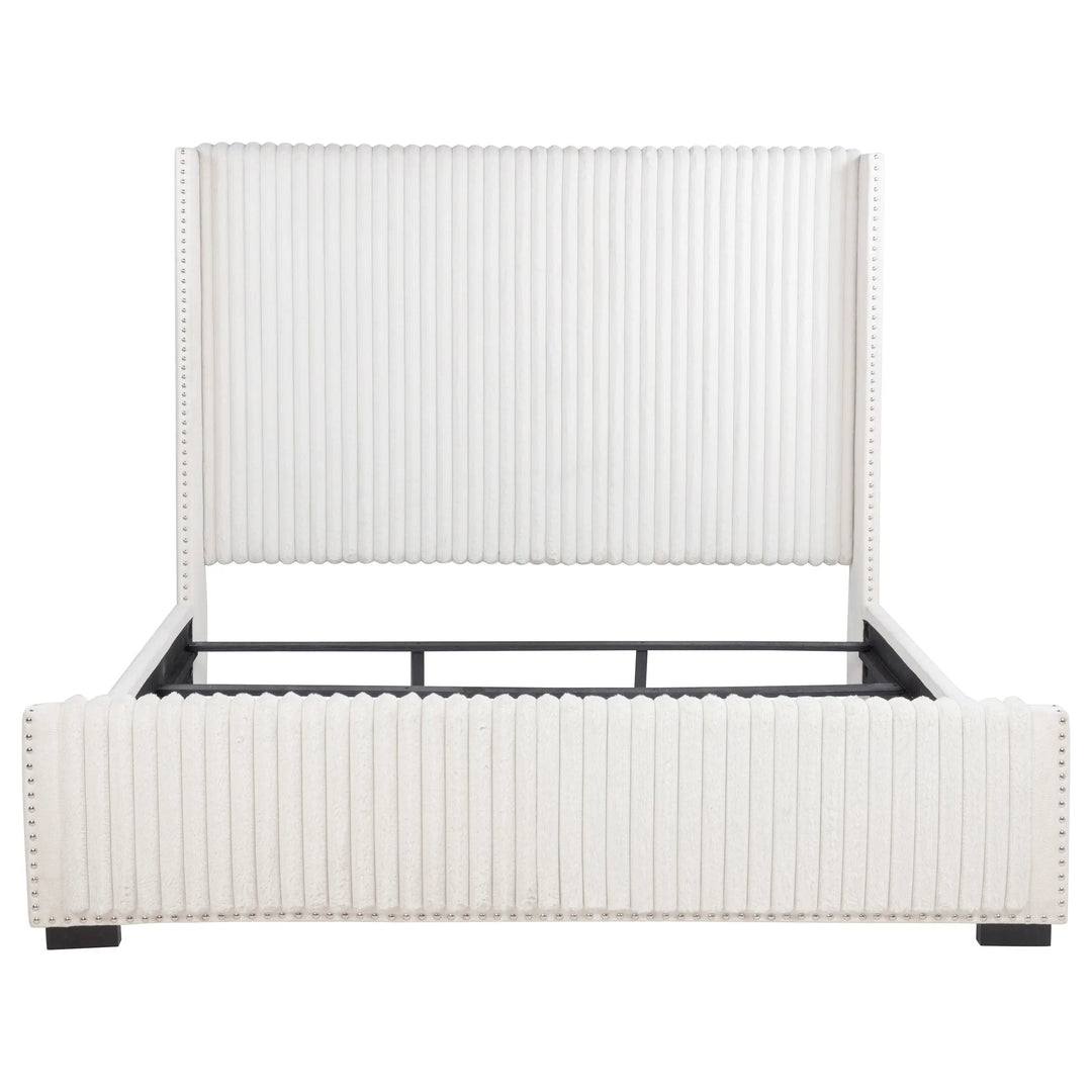 Ian Modern Upholstered California King Bed