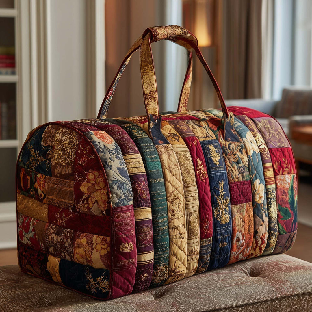 Bookwind Series Short-Distance Handheld Quilted Embroidery Travel Bag Multi-Functional