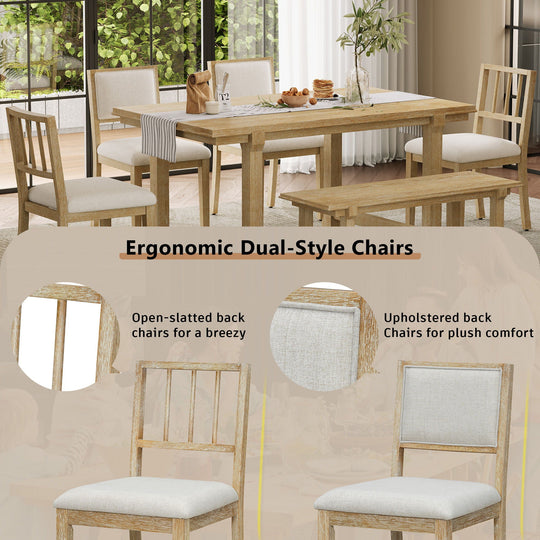 6 Piece Kitchen &amp; Dining Room Furniture