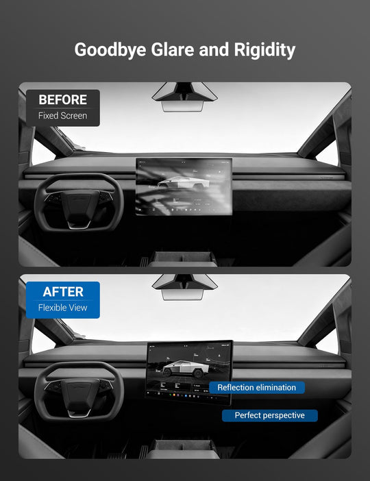 Center Screen Swivel Rotating Mount Kit for Cybertruck | TESERY