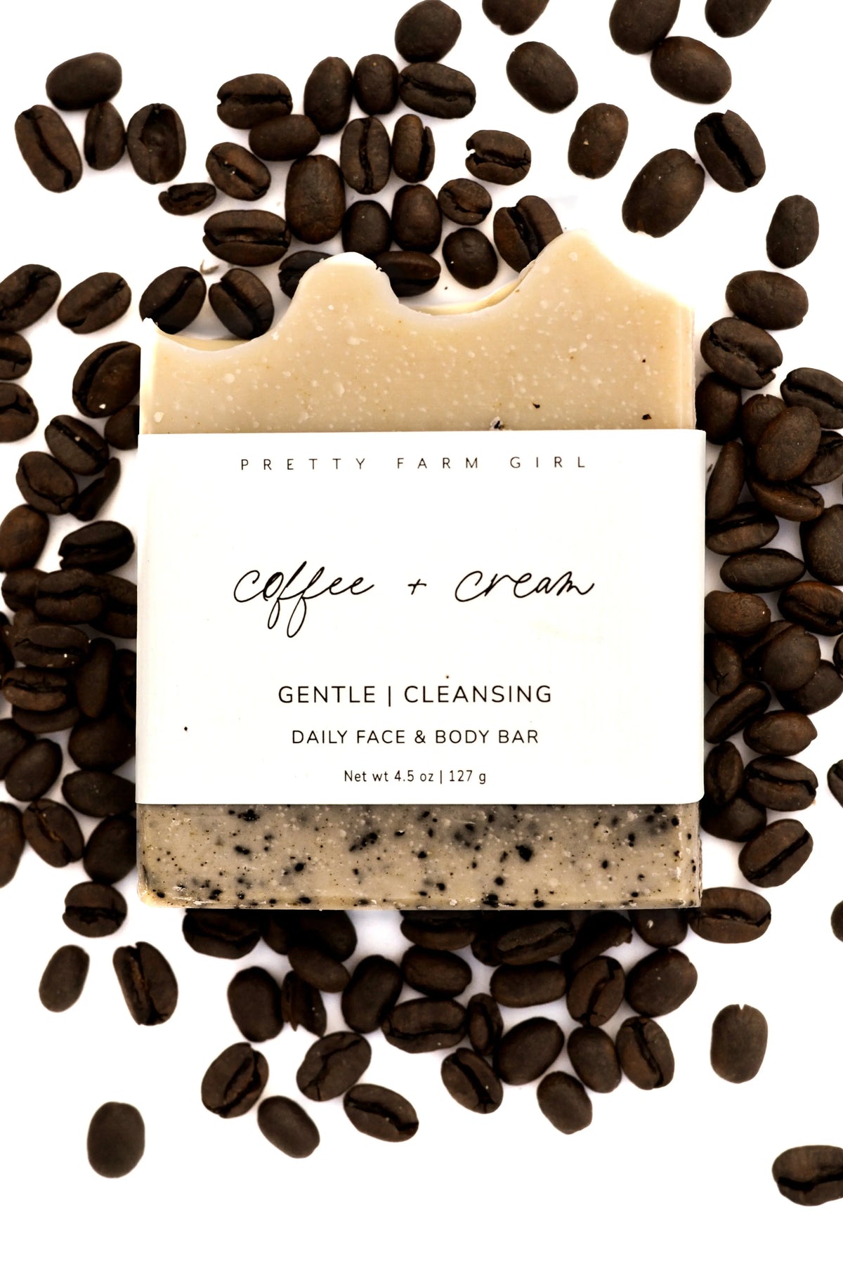 Creamy Coffee + Cream Handmade Tallow and Goat Milk Soap Bar