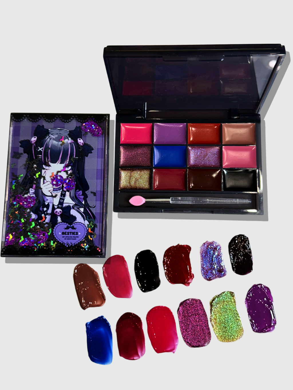 Palette of Bestie Lipgloss for Perfectly Pouty Lips
