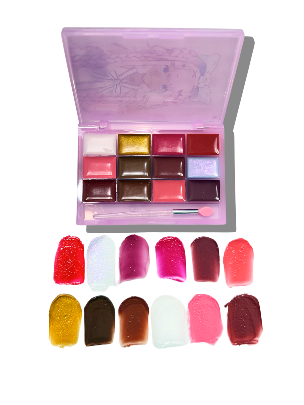Palette of Bestie Lipgloss for Perfectly Pouty Lips