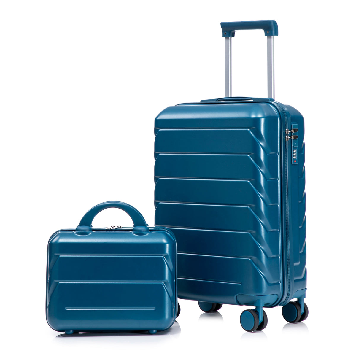 14"/20" 2 Pcs/set in ABS Spinner Wheel Luggage