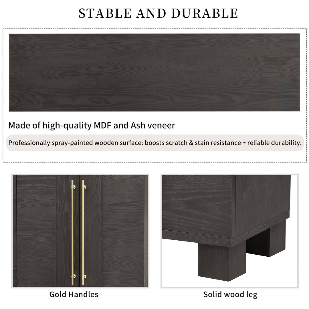 Sideboard With Adjustable Shelves