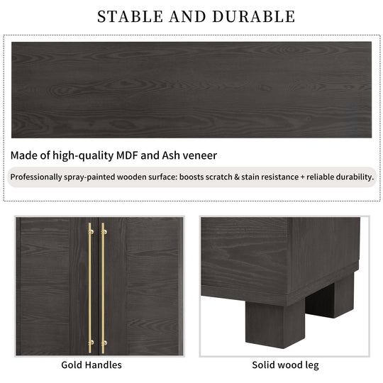 Sideboard With Adjustable Shelves