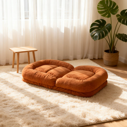 Egg Tart Lazy Sofa - Multi-Segment Folding Comfort