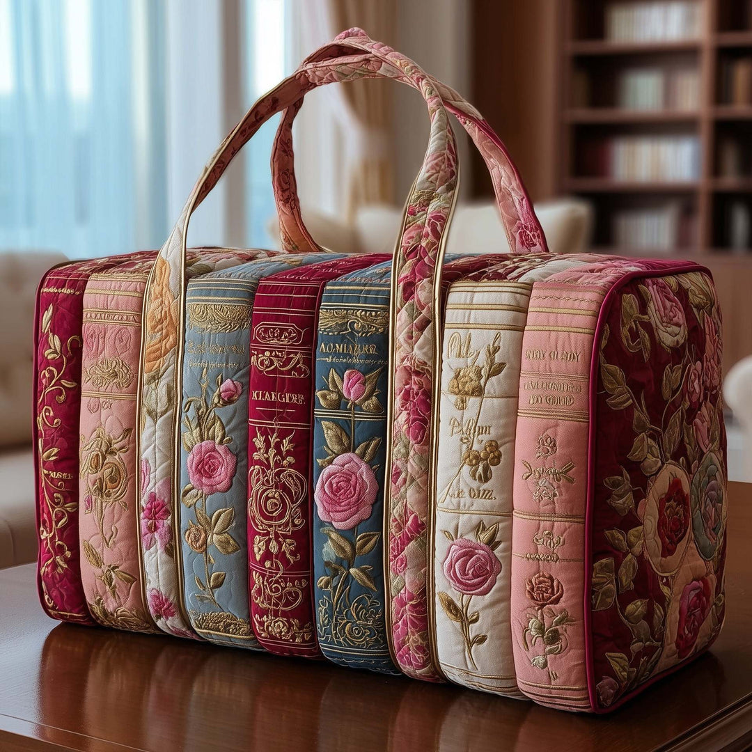 Bookwind Series Short-Distance Handheld Quilted Embroidery Travel Bag Multi-Functional