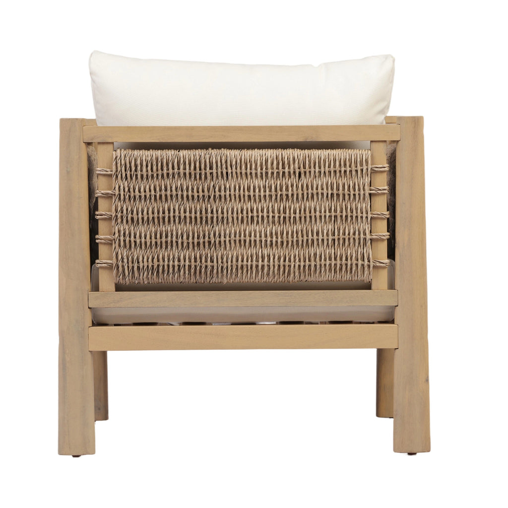 Outdoor Acacia Wood Patio Chair – Comfort Meets Durability