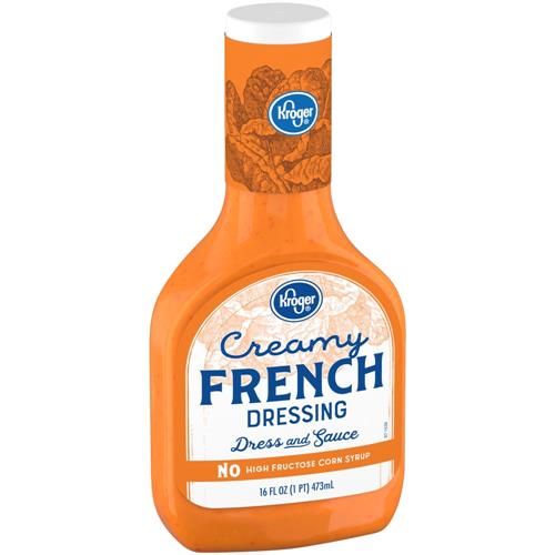 Kroger Creamy French Salad Dressing 16 fl oz