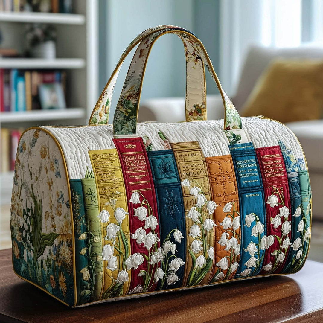 Bookwind Series Short-Distance Handheld Quilted Embroidery Travel Bag Multi-Functional