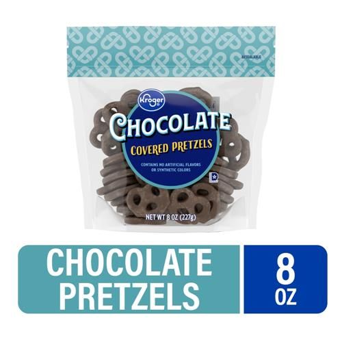 Kroger Chocolate Covered Pretzels 8 oz