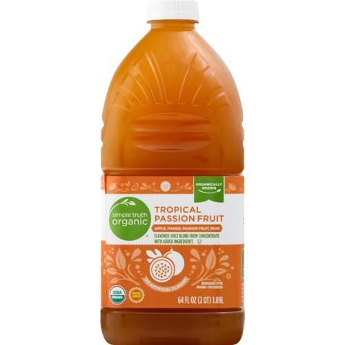 Simple Truth Organic Tropical Passion Fruit Flavored Juice Blend 64 fl oz
