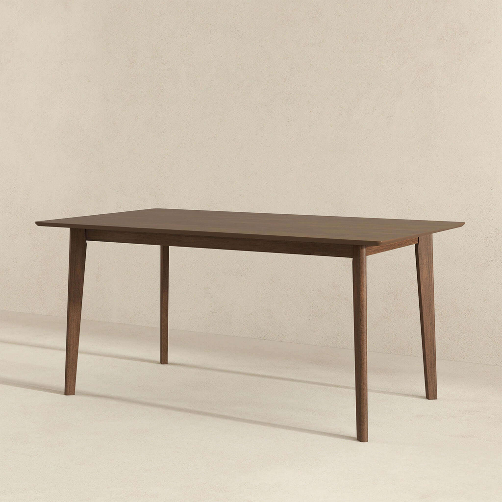 Carlos Solid Wood Dining Table and 4 Side Chairs