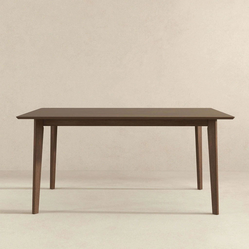 Carlos Solid Wood Dining Table and 4 Side Chairs