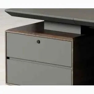Frisco · Modern L-Shaped Executive Desk