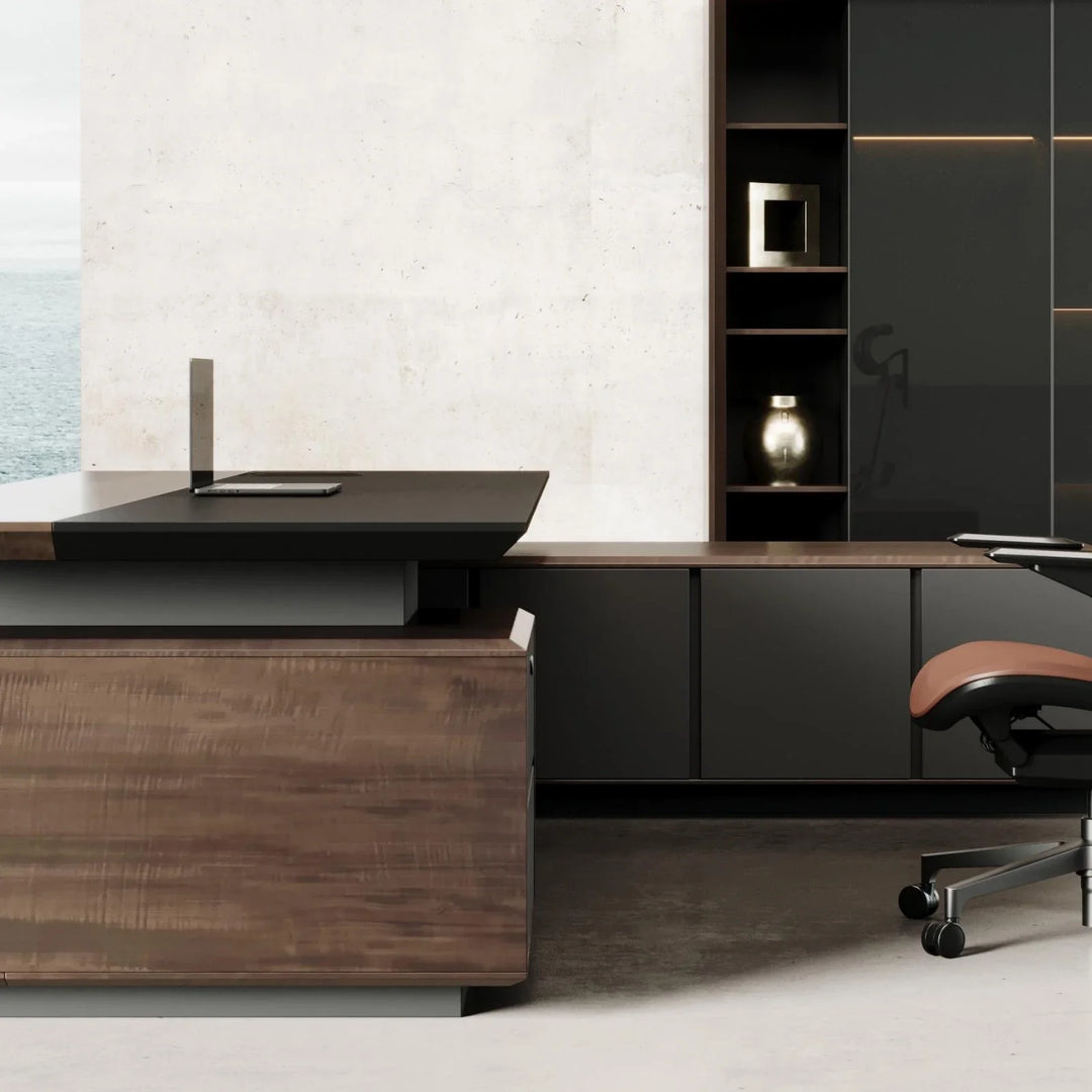 Frisco · Modern L-Shaped Executive Desk