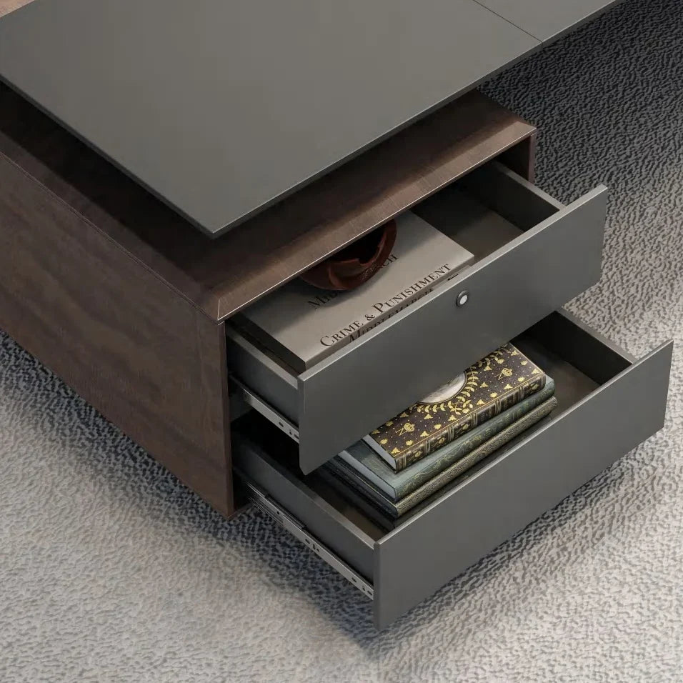 Frisco · Modern L-Shaped Executive Desk