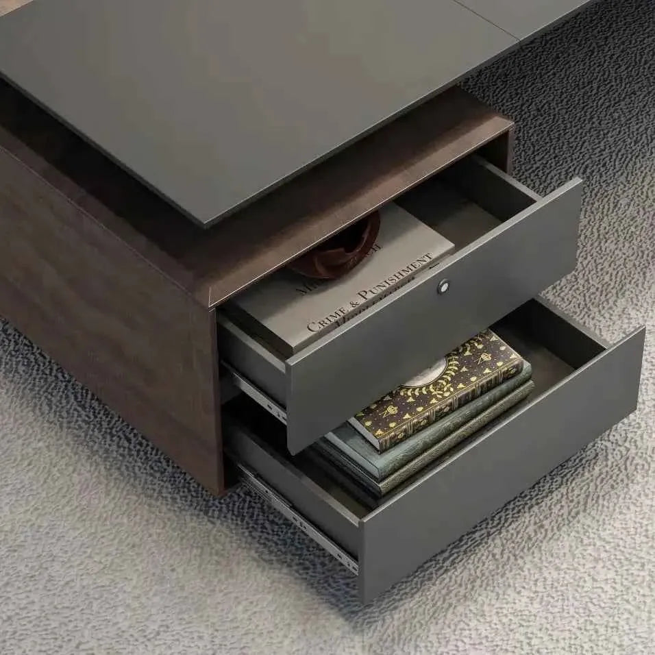Frisco · Modern L-Shaped Executive Desk