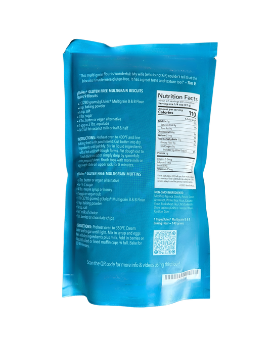 gfJules Gluten Free Corn-Free Multigrain Biscuit &amp; Breakfast Baking Flour