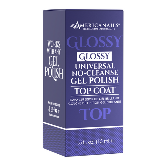 No-Cleanse Gel Polish Top Coat | Glossy .5oz