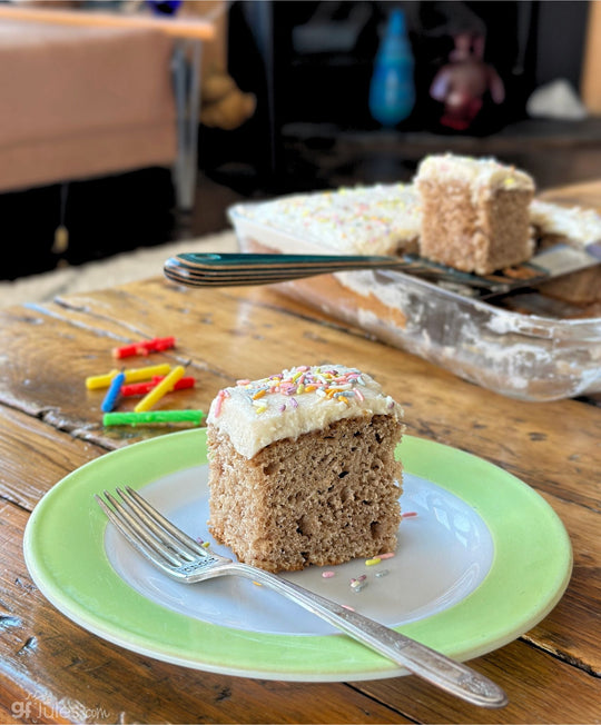 gfJules Gluten Free Birthday Cake Mix