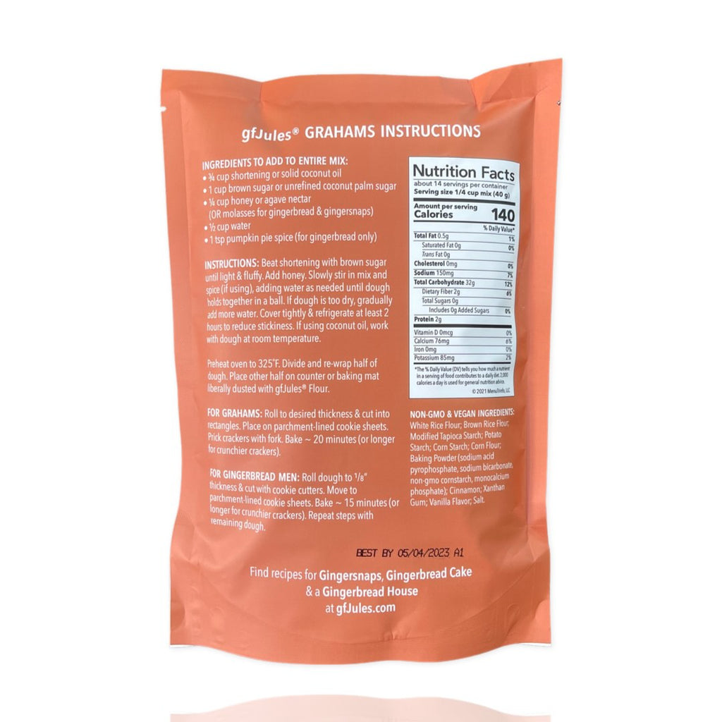 Gingerbread Mix – gfJules GF Graham Cracker Mix