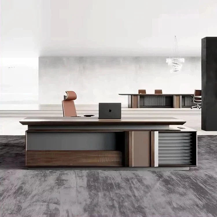 Frisco · Modern L-Shaped Executive Desk