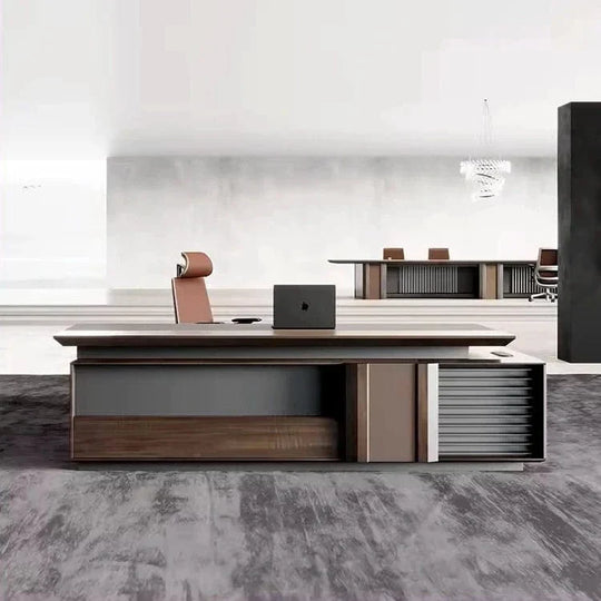 Frisco · Modern L-Shaped Executive Desk