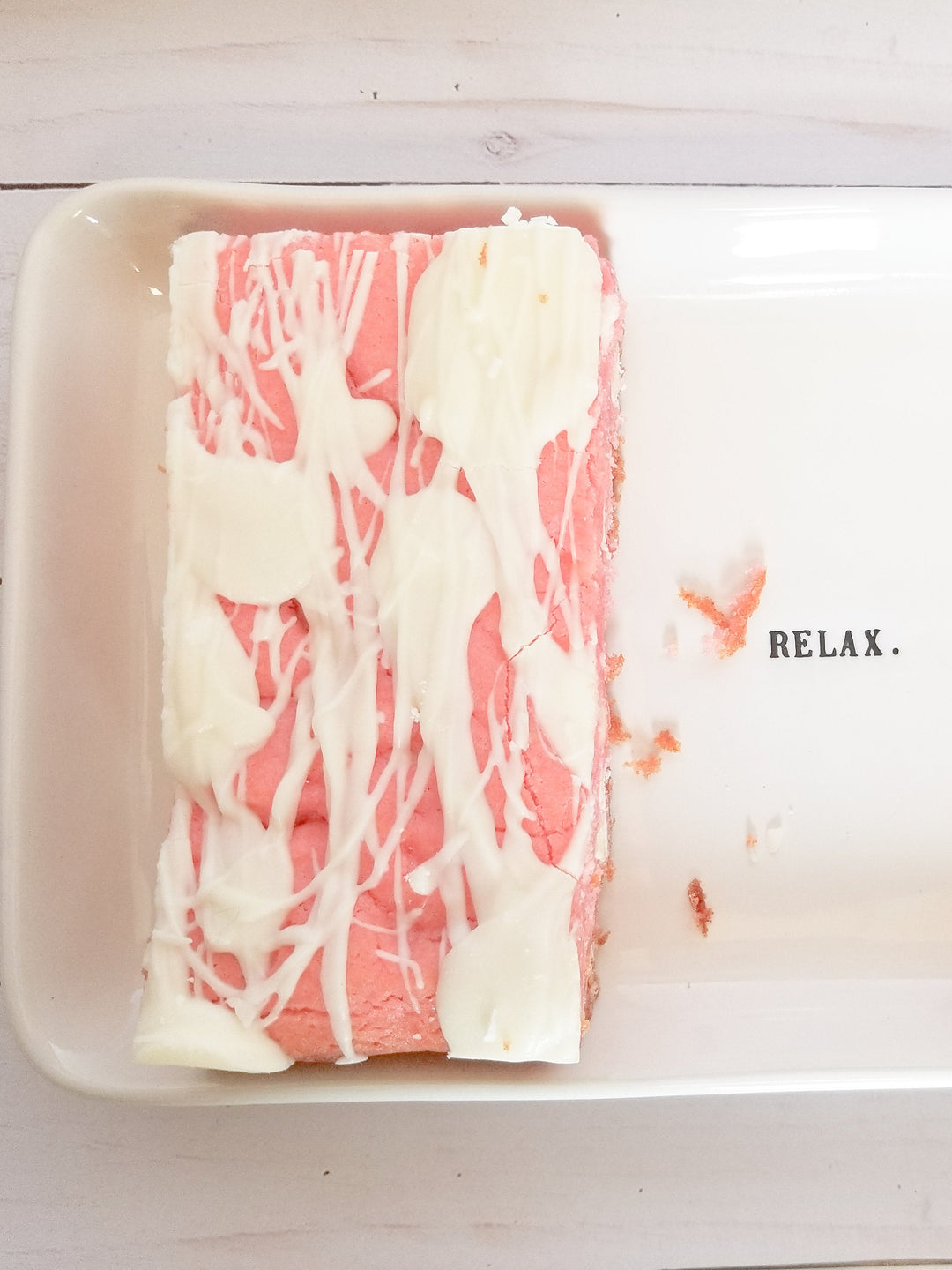 Strawberry Blondies