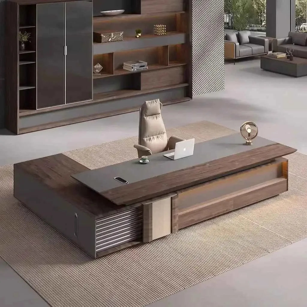 Frisco · Modern L-Shaped Executive Desk