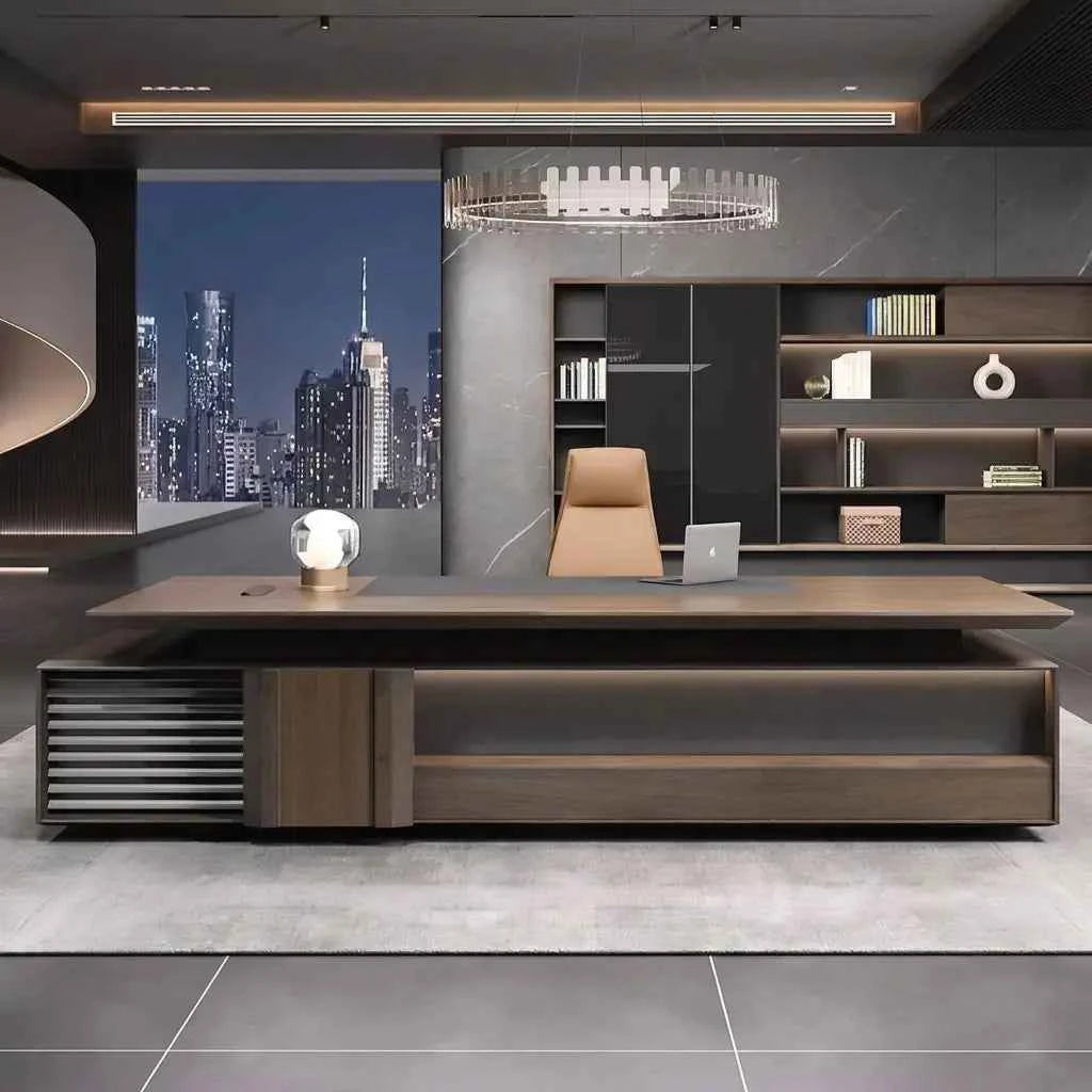 Frisco · Modern L-Shaped Executive Desk