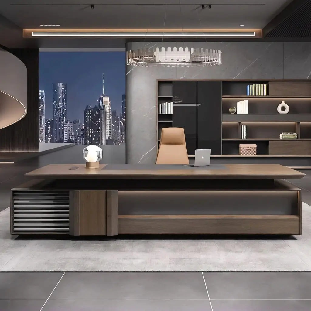 Frisco · Modern L-Shaped Executive Desk