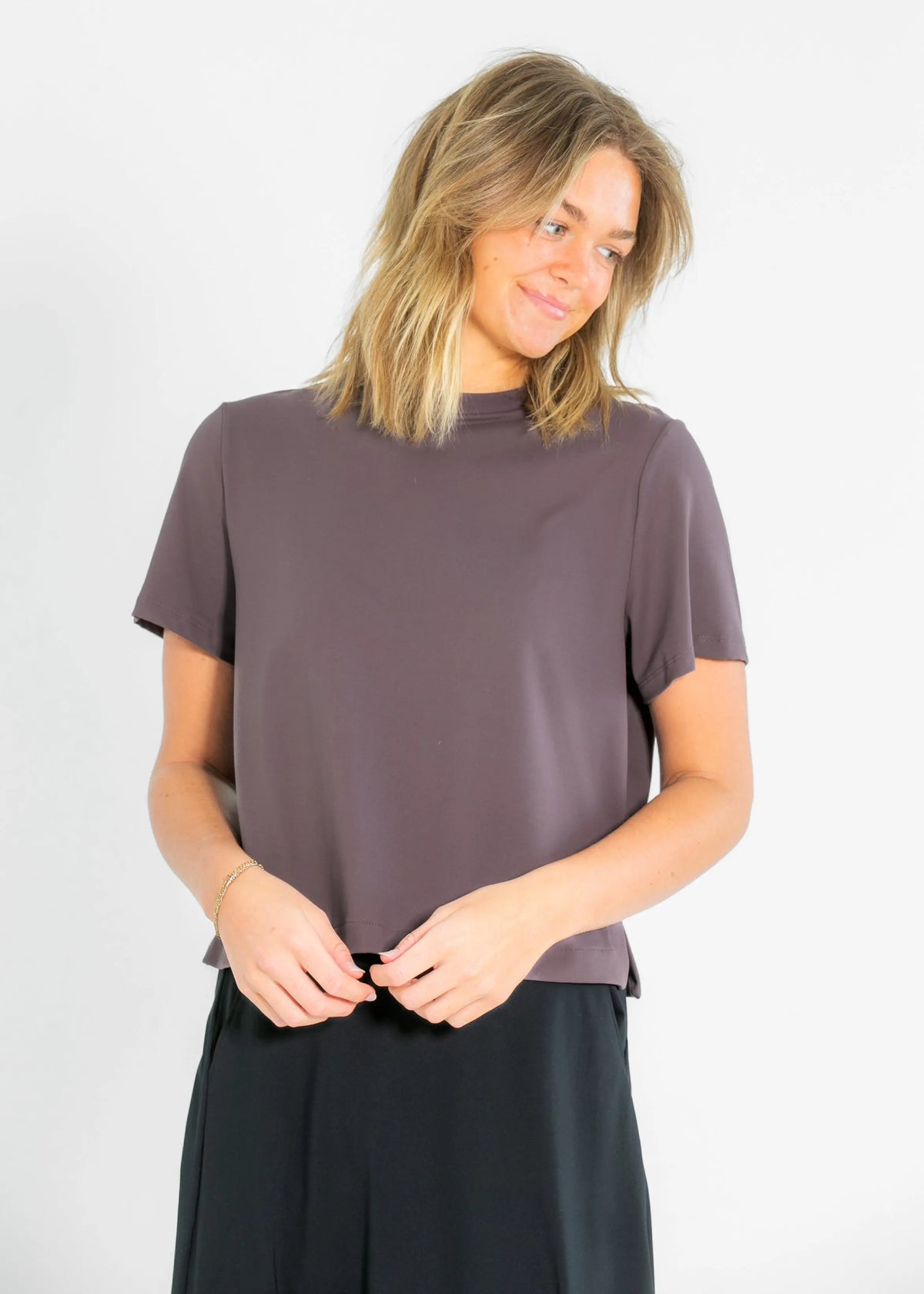 Kia Dusty Mauve Athletic Short Sleeve T-shirt