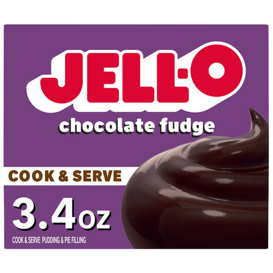 Jell-O Chocolate Fudge Pudding &amp; Pie Filling Mix