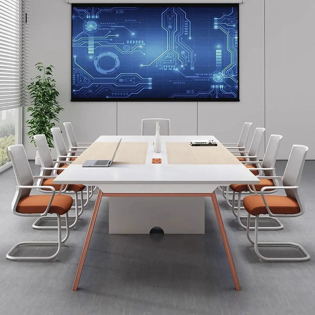 Comity · White Collaborative Meeting Table