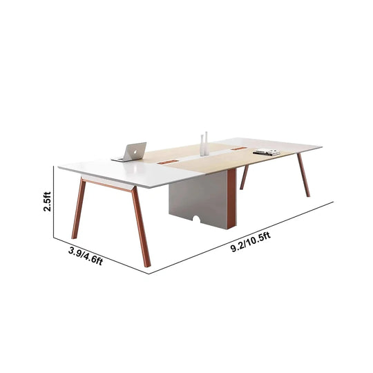 Comity · White Collaborative Meeting Table