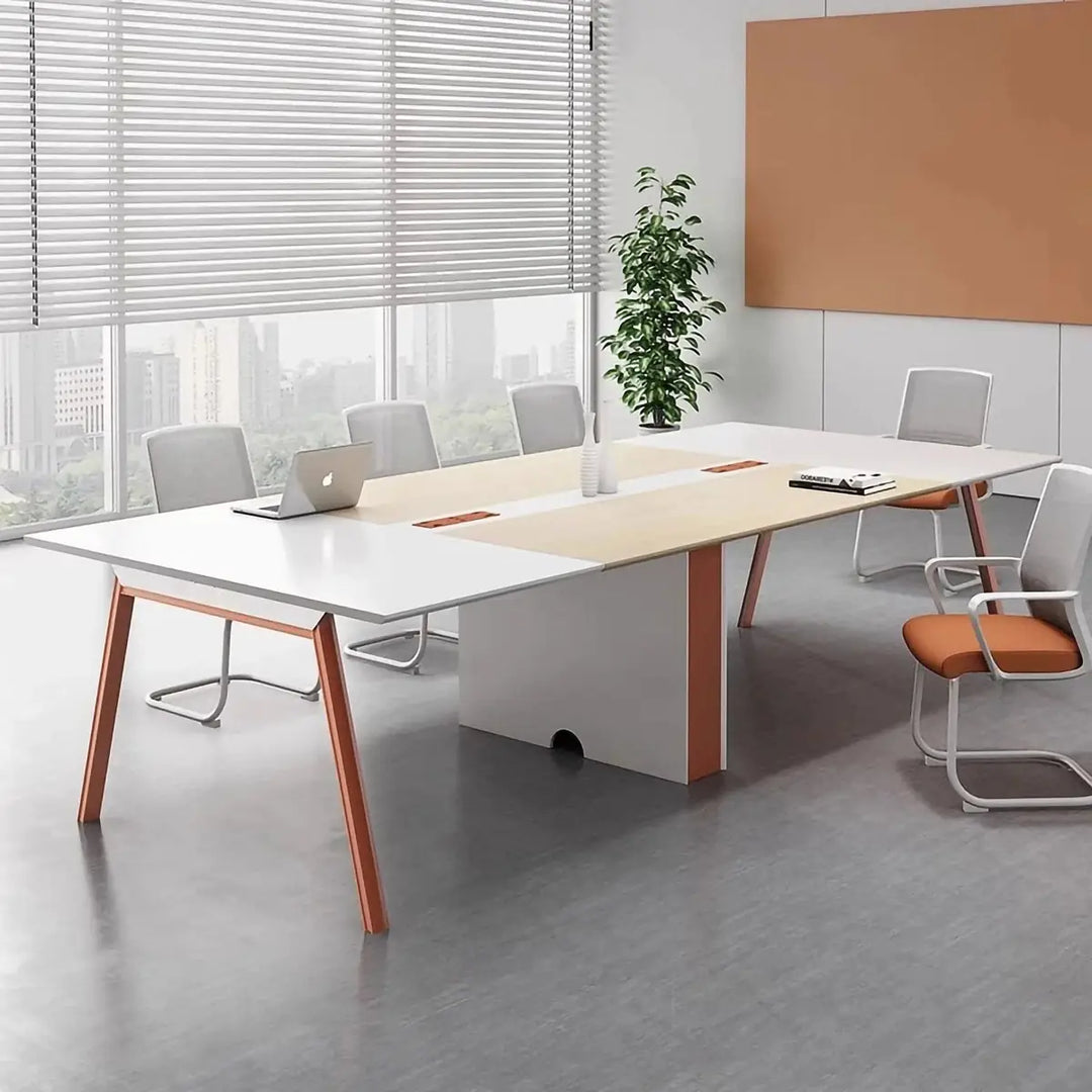 Comity · White Collaborative Meeting Table