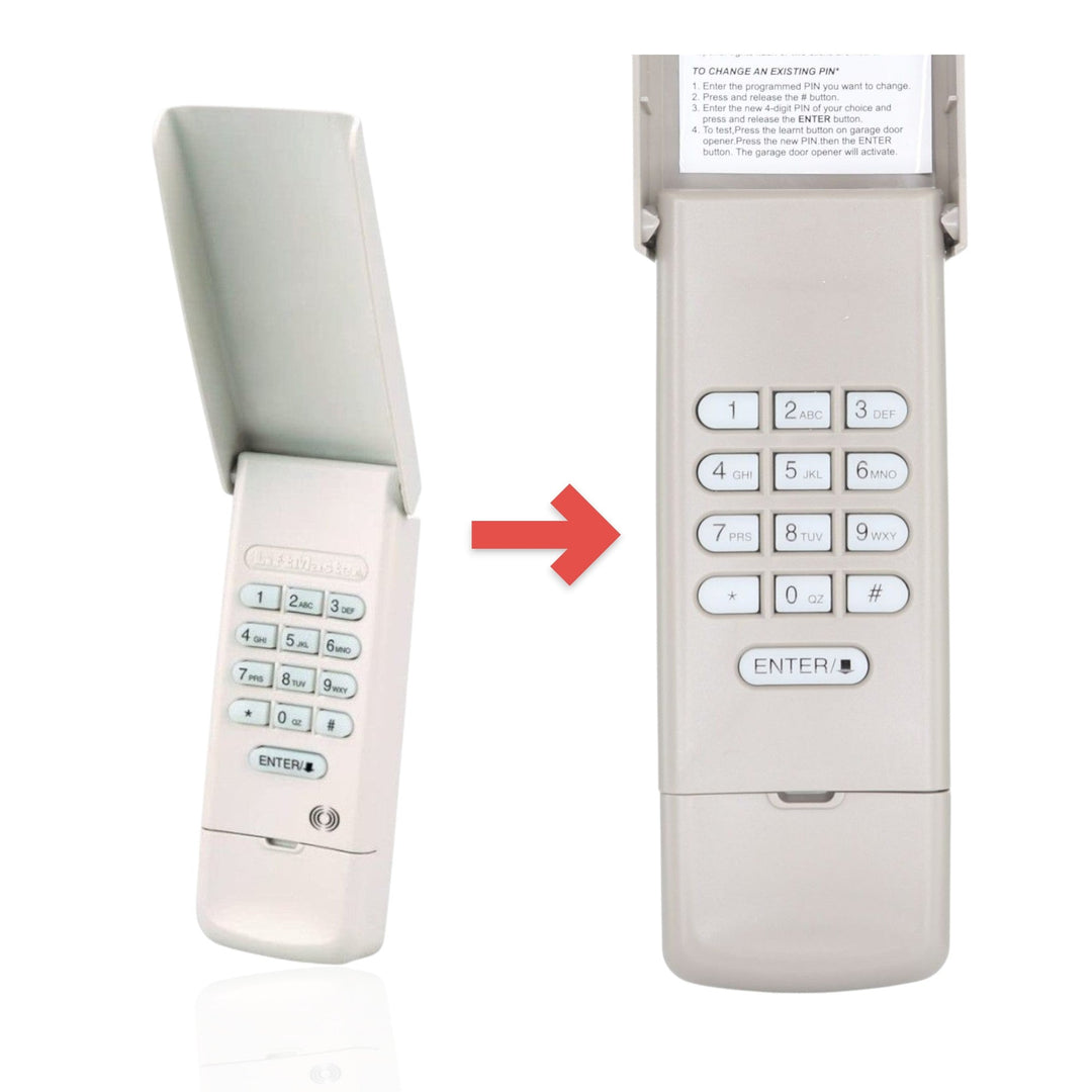 Anderic Substitute for LiftMaster 377LM / 377LMC Wireless keyless entry 315MHz Garage Door Opener Remote Control [877MAX]