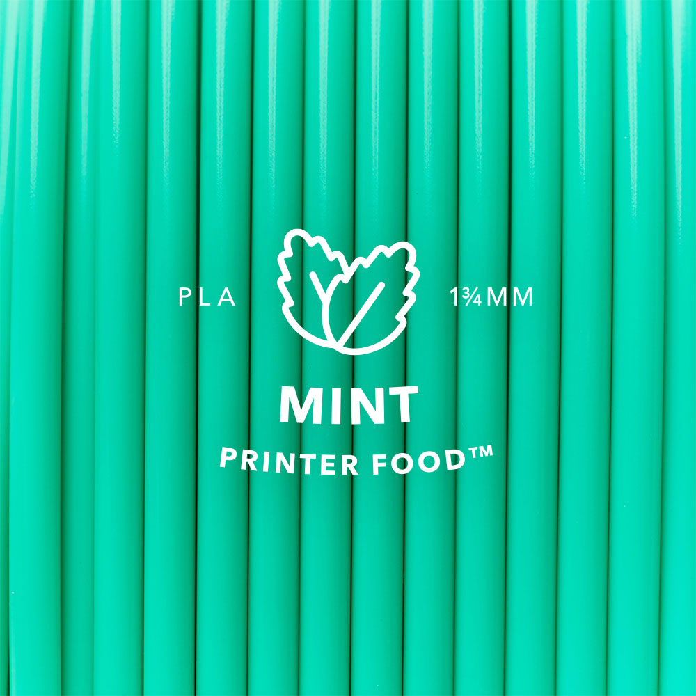 Printer Food - Jumbo Mint Filament for Endless Creations