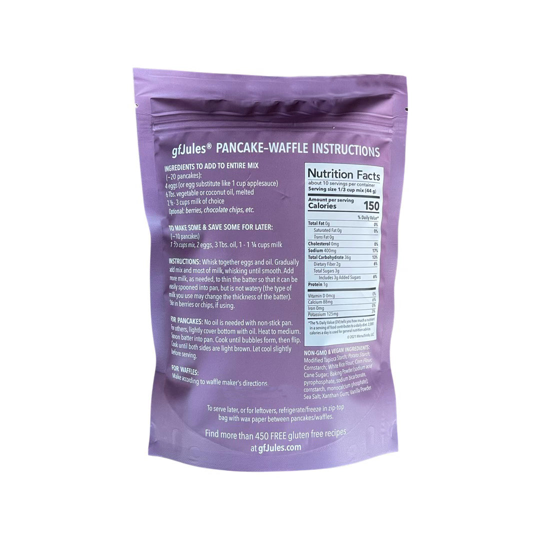 gfJules Gluten Free Pancake &amp; Waffle Mix