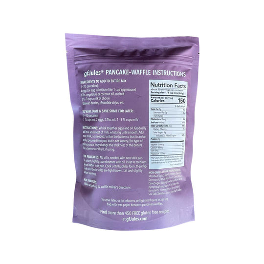 gfJules Gluten Free Pancake &amp; Waffle Mix