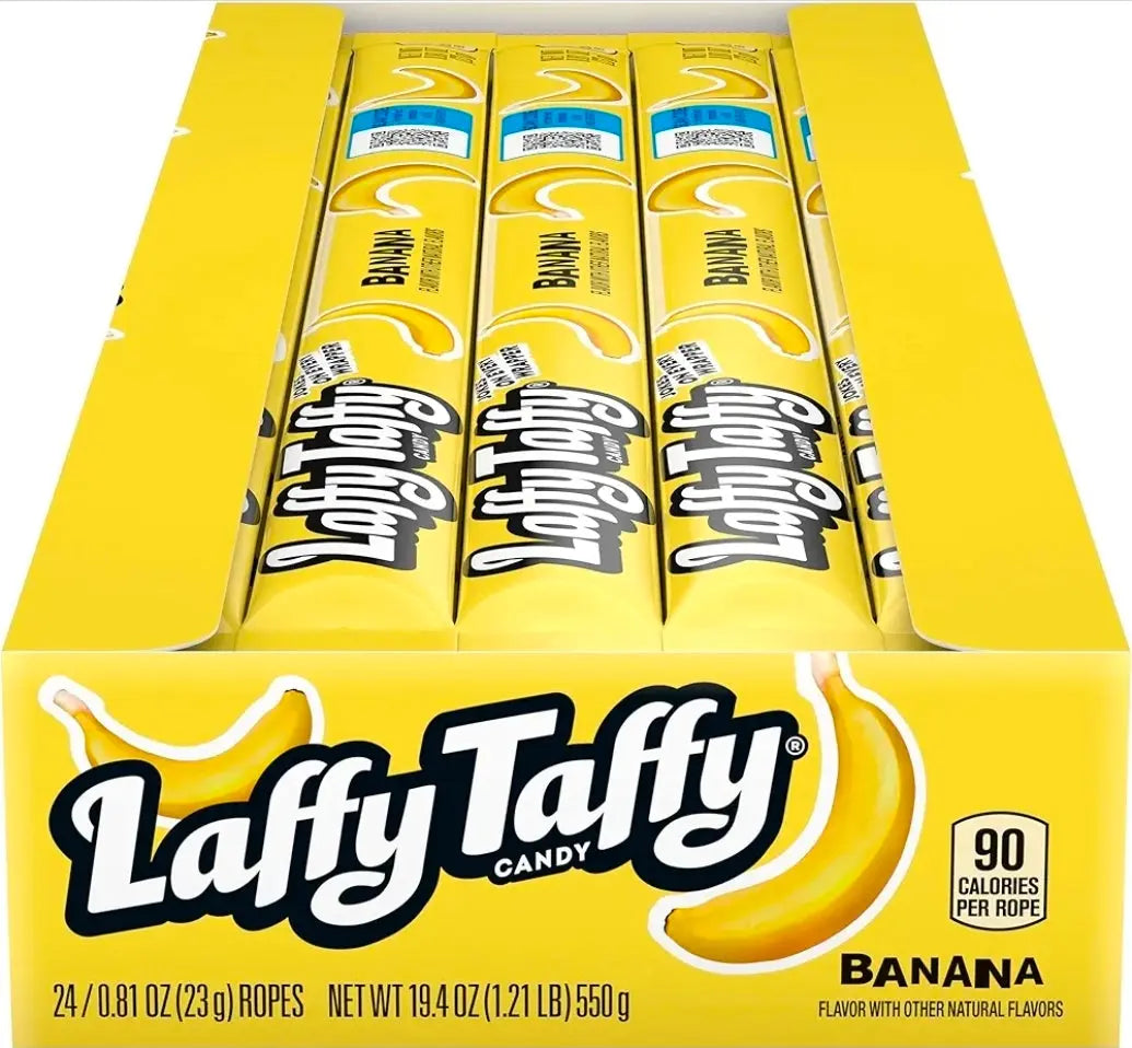 Delicious Laffy Taffy – 24pk Banana Flavor Treats