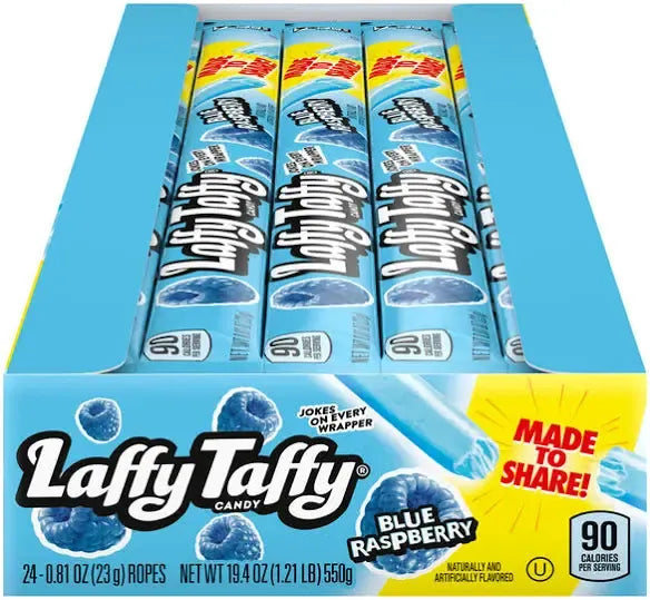 24pk Laffy Taffy Blue Raspberry .81oz