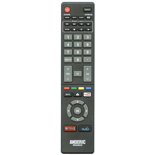 Substitute for Magnavox NH404UD TV Remote Control [RR409UD]