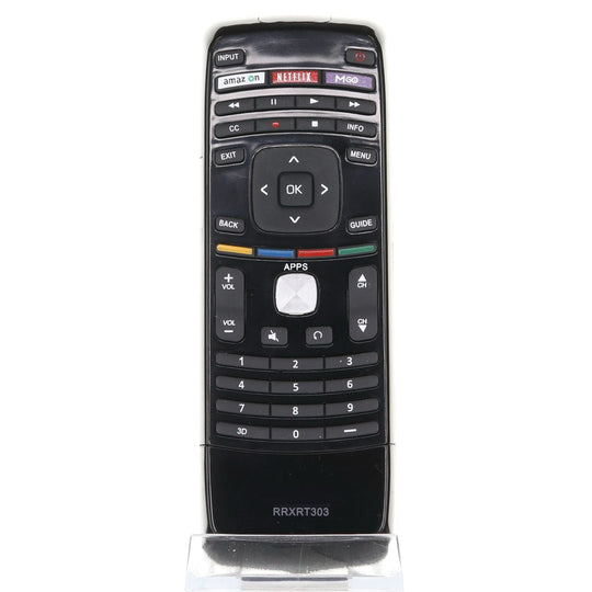 Vizio XRT122 Smart TV Remote Control | Amazon | Netflix | IHeart Radio - 98003061083