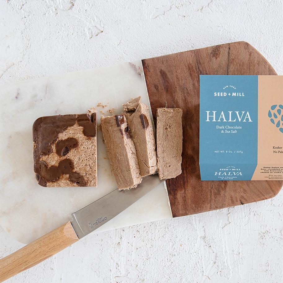 Seed + Mill - Dark Chocolate &amp; Sea Salt Halva (8OZ)