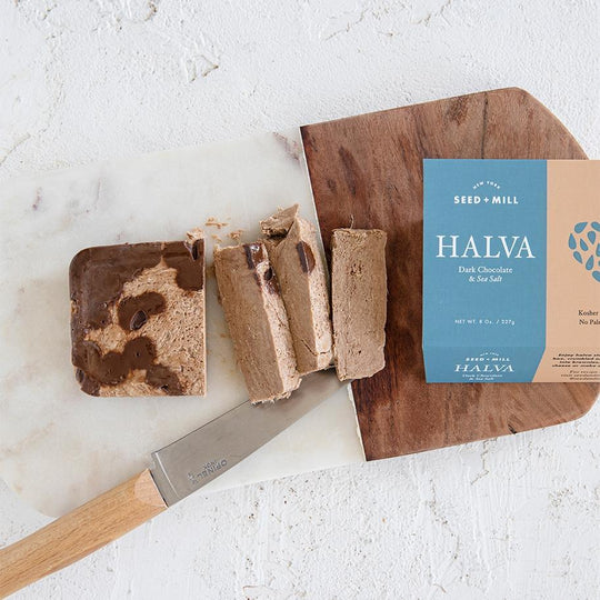 Seed + Mill - Dark Chocolate &amp; Sea Salt Halva (8OZ)