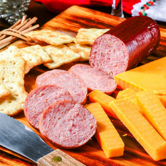 Applewood Smoked Summer Sausage | No Nitrates, Gluten Free &amp; Keto Friendly